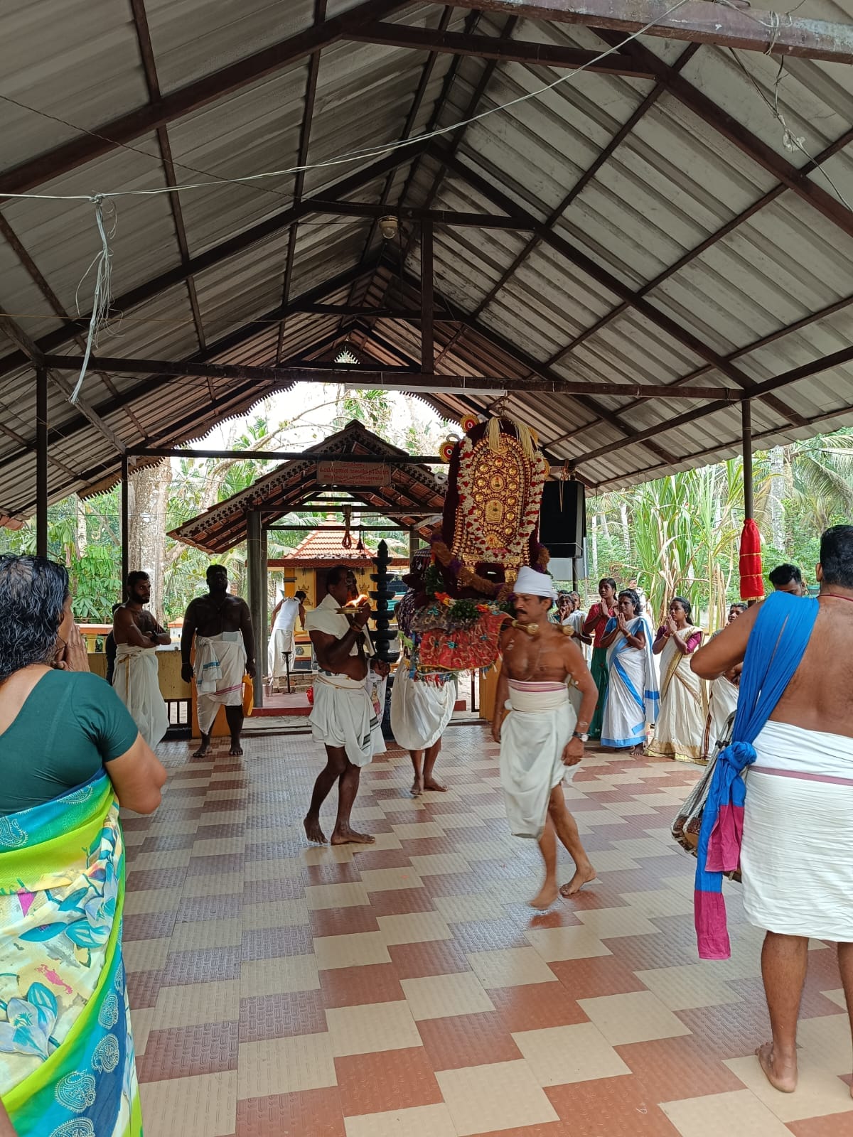 Erikkavu Sree Rajarajeswary Temple Poojas