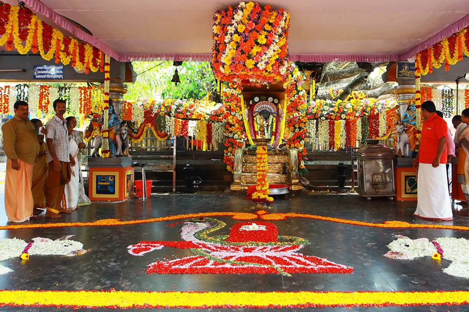 Vrischika Mahotsavam the first 12 days of the Malayalam month of Vrischikam at Padanilam Parabrahma Temple