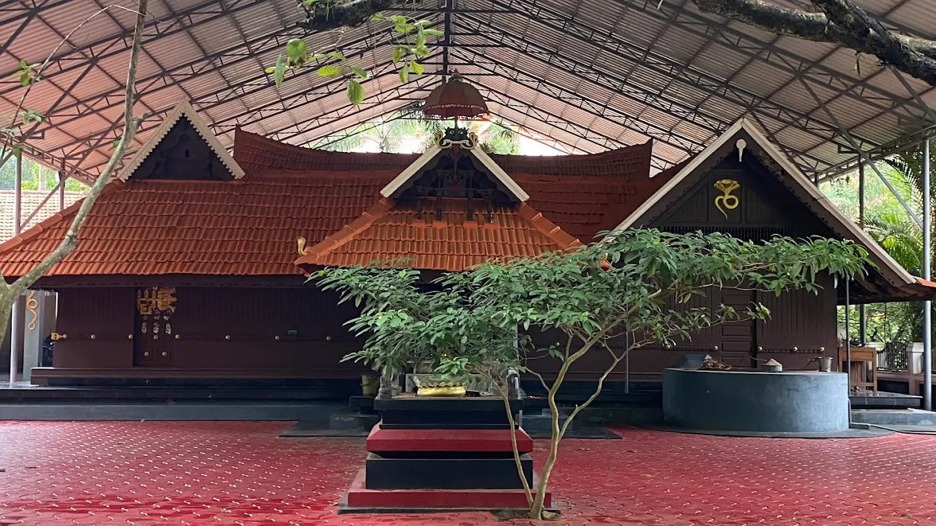 Lord Nagaraja at Aadimoolam Vetticode Temple Festivals