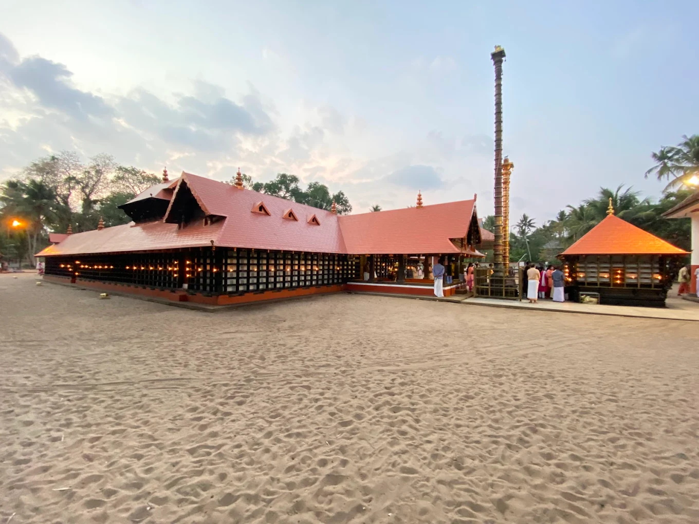 Maha Shivaratri is the most important and sacred festival at the temple dedicated to Lord Shiva