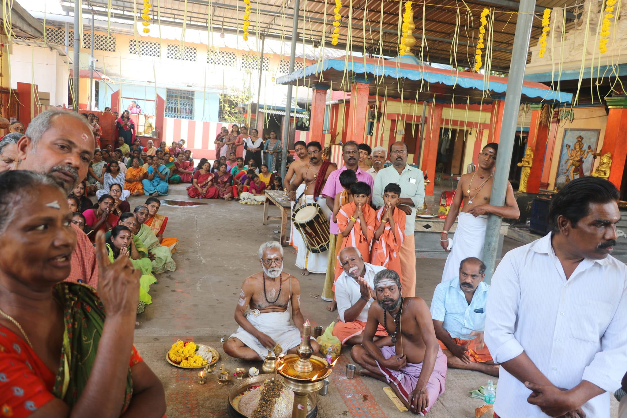 near Kayamkulam Amman festival
