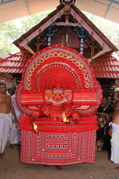  Aniyeri Sree Muchilottu Bhagavathi Temple in Kerala