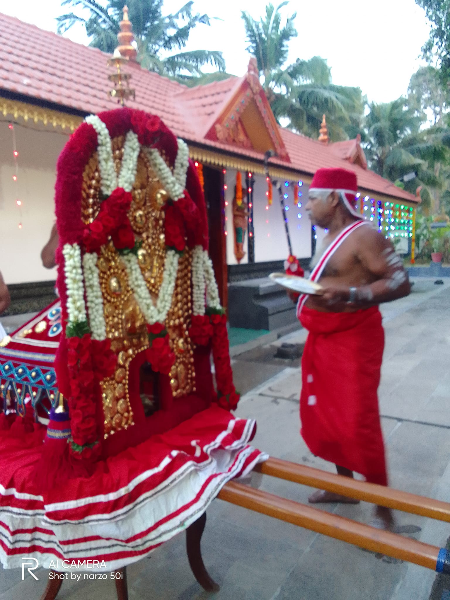 Ponvelikkavu Temple in Kerala